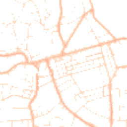 Daytime road noise heatmap for TA24 5BP