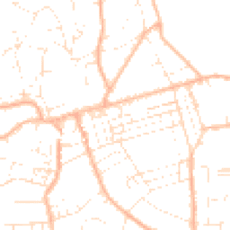 Daytime road noise heatmap for TA24 5BT