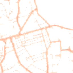 Daytime road noise heatmap for TA24 5BW