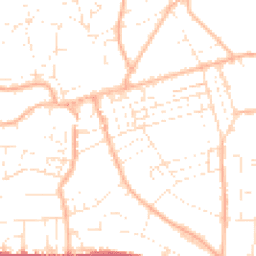 Daytime road noise heatmap for TA24 5DL