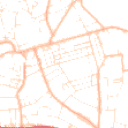 Daytime road noise heatmap for TA24 5DN