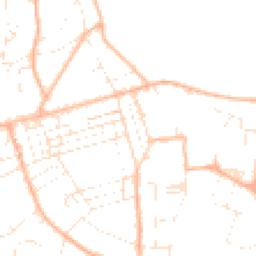 Daytime road noise heatmap for TA24 5DT