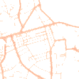 Daytime road noise heatmap for TA24 5DW