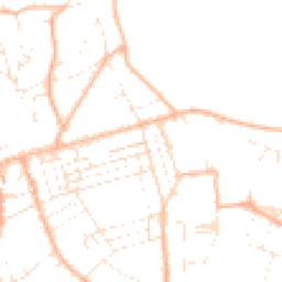 Daytime road noise heatmap for TA24 5ED