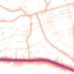 Daytime road noise heatmap for TA24 5HP