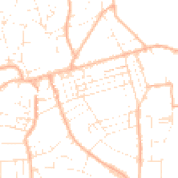 Daytime road noise heatmap for TA24 5LX