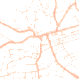 Daytime road noise heatmap for TA24 5NE
