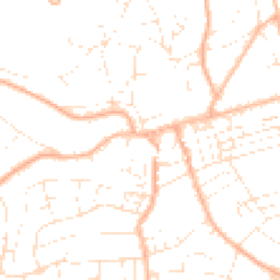 Daytime road noise heatmap for TA24 5NF