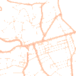 Daytime road noise heatmap for TA24 5NW