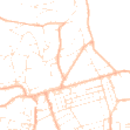 Daytime road noise heatmap for TA24 5QZ