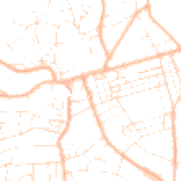 Daytime road noise heatmap for TA24 5UB