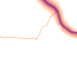 Daytime road noise heatmap for TA24 6HA