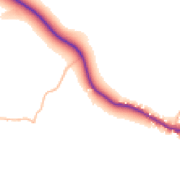 Daytime road noise heatmap for TA24 6HB