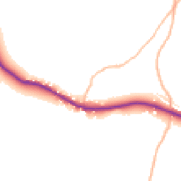 Daytime road noise heatmap for TA24 6HE