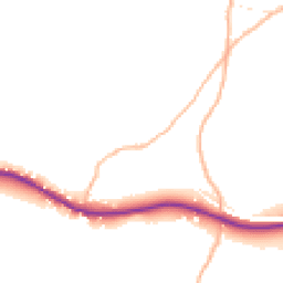 Daytime road noise heatmap for TA24 6HF