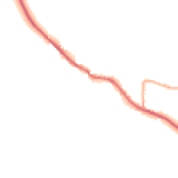 Night-time road noise heatmap for TA24 6ND