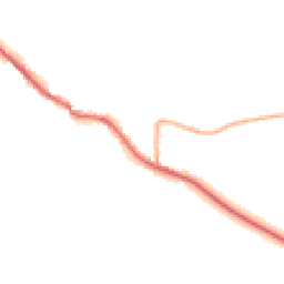 Night-time road noise heatmap for TA24 6NS