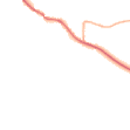 Night-time road noise heatmap for TA24 6PF