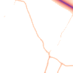 Daytime road noise heatmap for TA24 6PU