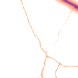 Daytime road noise heatmap for TA24 6PX