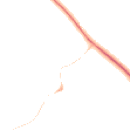 Night-time road noise heatmap for TA24 6SD