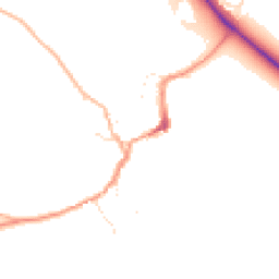 Daytime road noise heatmap for TA24 6SH