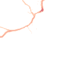 Daytime road noise heatmap for TA24 6SR