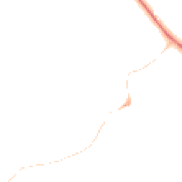 Night-time road noise heatmap for TA24 6SS