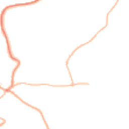 Daytime road noise heatmap for TA24 7AW