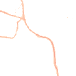 Daytime road noise heatmap for TA24 7DJ