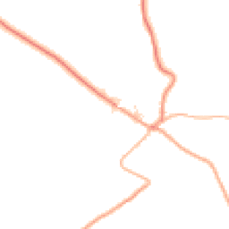 Daytime road noise heatmap for TA24 7EP