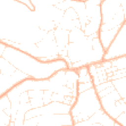 Daytime road noise heatmap for TA24 8BD