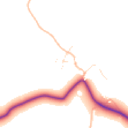Daytime road noise heatmap for TA24 8HL