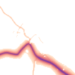 Daytime road noise heatmap for TA24 8HS