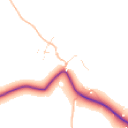Daytime road noise heatmap for TA24 8HW