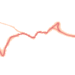 Night-time road noise heatmap for TA24 8LB