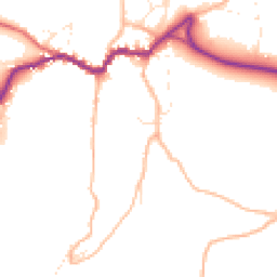 Daytime road noise heatmap for TA24 8LY