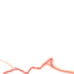 Night-time road noise heatmap for TA24 8NJ