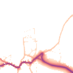 Daytime road noise heatmap for TA24 8NQ