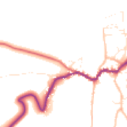 Daytime road noise heatmap for TA24 8NT