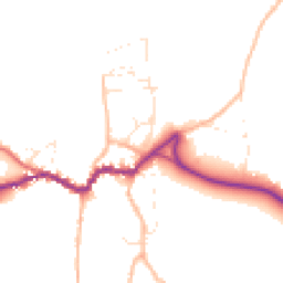 Daytime road noise heatmap for TA24 8NW
