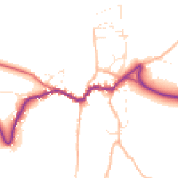 Daytime road noise heatmap for TA24 8PS