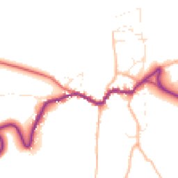 Daytime road noise heatmap for TA24 8PU