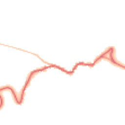 Night-time road noise heatmap for TA24 8PU