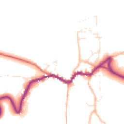 Daytime road noise heatmap for TA24 8PX
