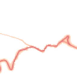 Night-time road noise heatmap for TA24 8PX