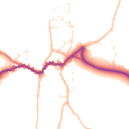 Daytime road noise heatmap for TA24 8QB
