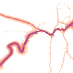 Daytime road noise heatmap for TA24 8QE