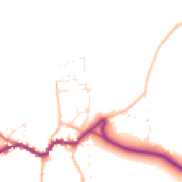 Daytime road noise heatmap for TA24 8QS