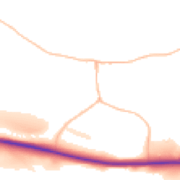 Daytime road noise heatmap for TA24 8SL
